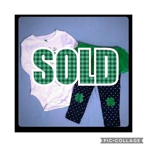 Carter's St. Patrick's Day Outfit 🍀NWT